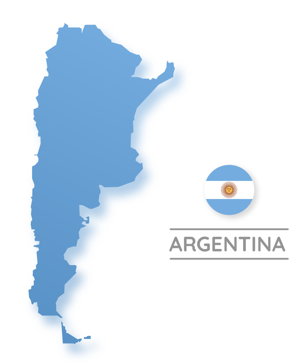 Argentina map