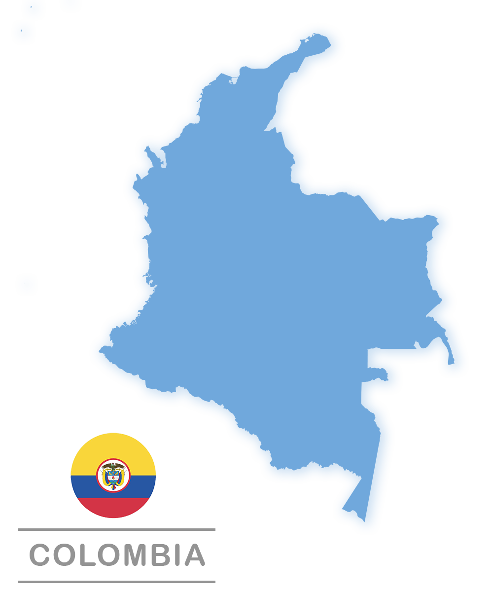 comap Colombia Map